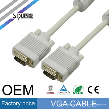 SIPU usine prix standard Cu 3 + 4 vga câble gros ordinateur câble vga audio vidéo câbles